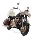 Декорация Motorcycle Black with a Suitcase